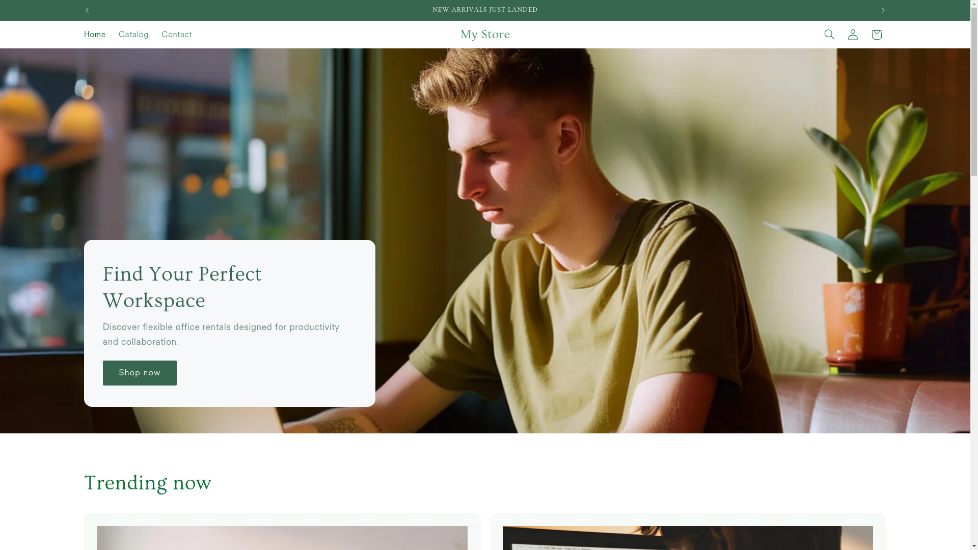 website screenshot of https://rentmyoffice.ca/