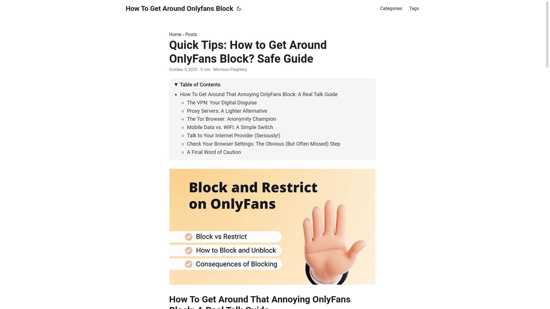 website screenshot of https://how-to-get-around-onlyfans-block.pages.dev/