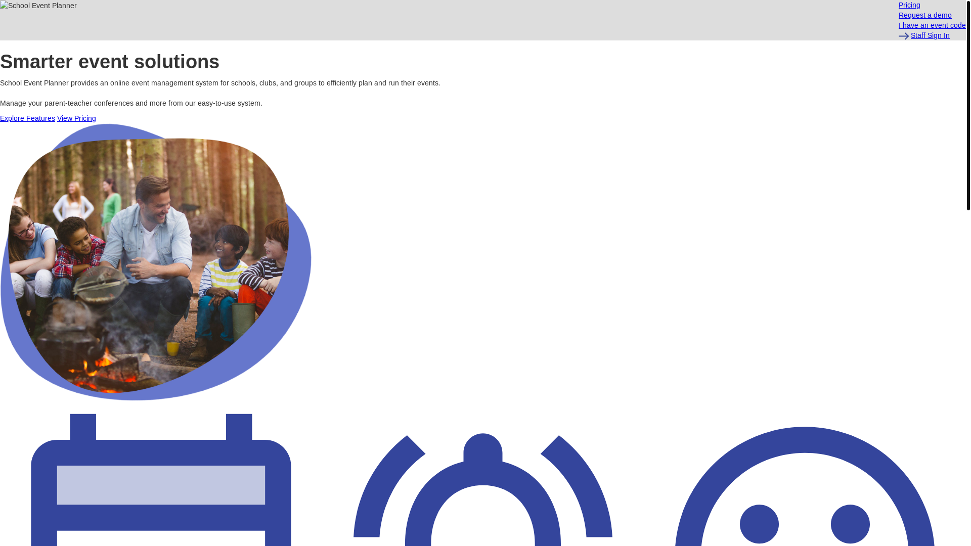 website screenshot of https://school-event-planner.pages.dev/