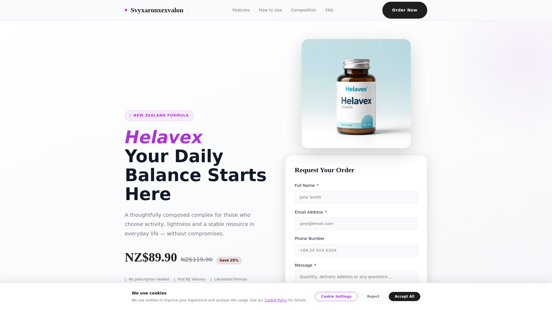 website screenshot of https://svyxaronxexvalon.world/