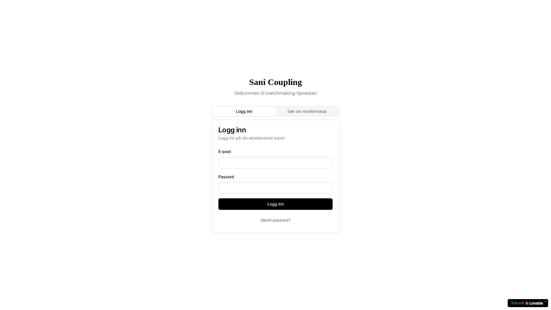 website screenshot of https://thesaniapp.com/