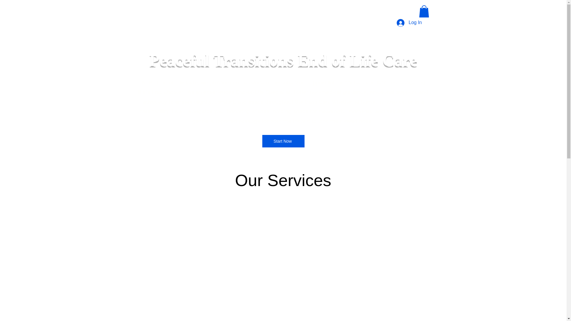website screenshot of https://ptendoflife.ca/