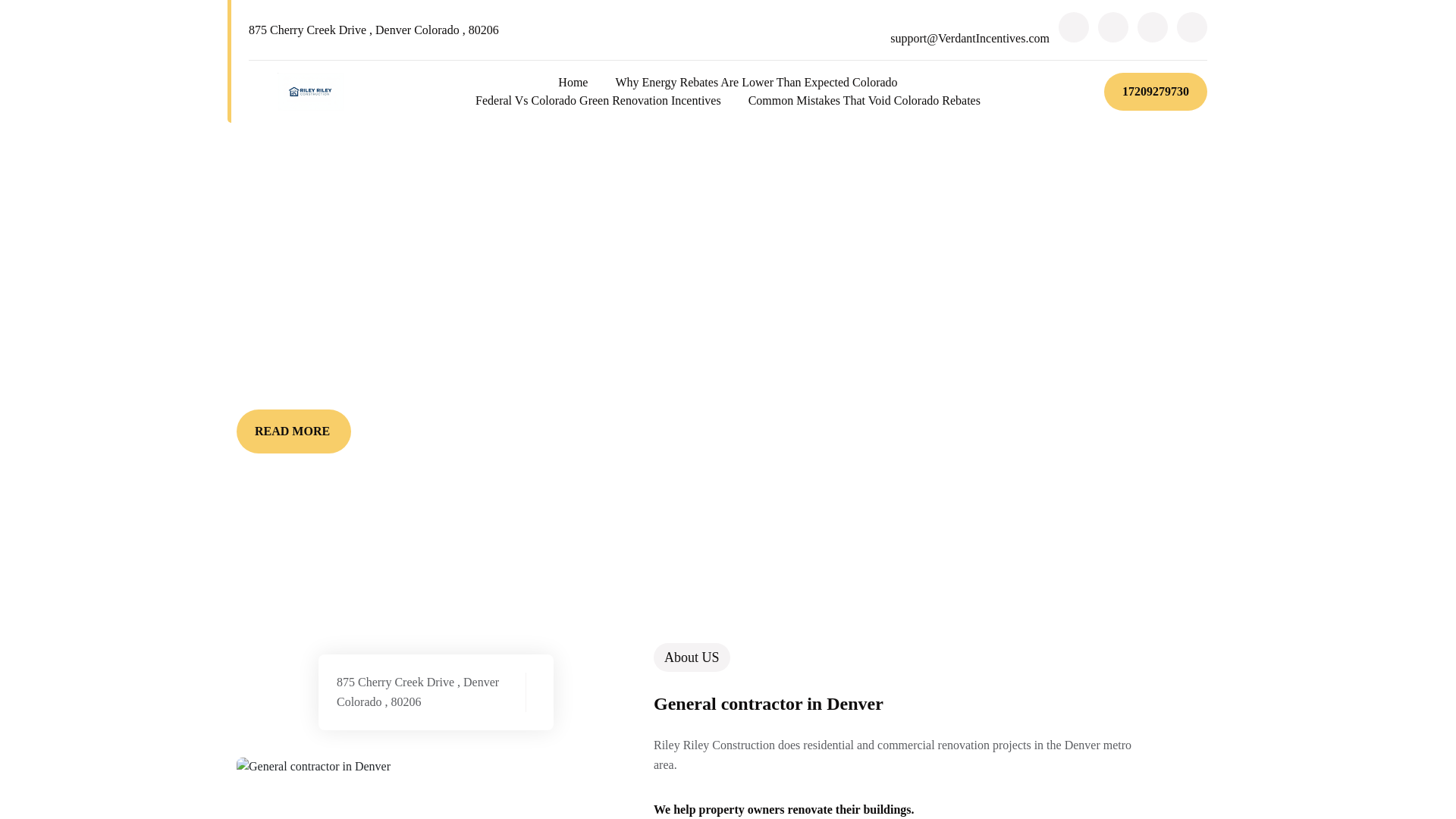 website screenshot of https://verdantincentives.com/