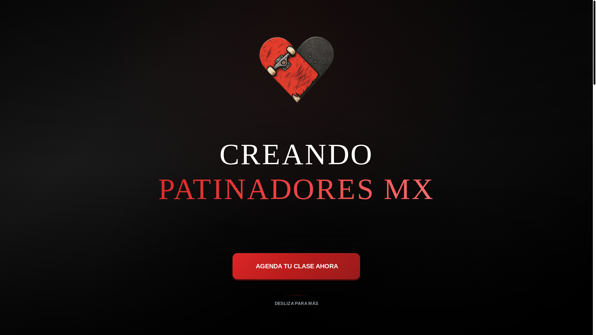 website screenshot of https://creandopatinadoresmx.pages.dev/
