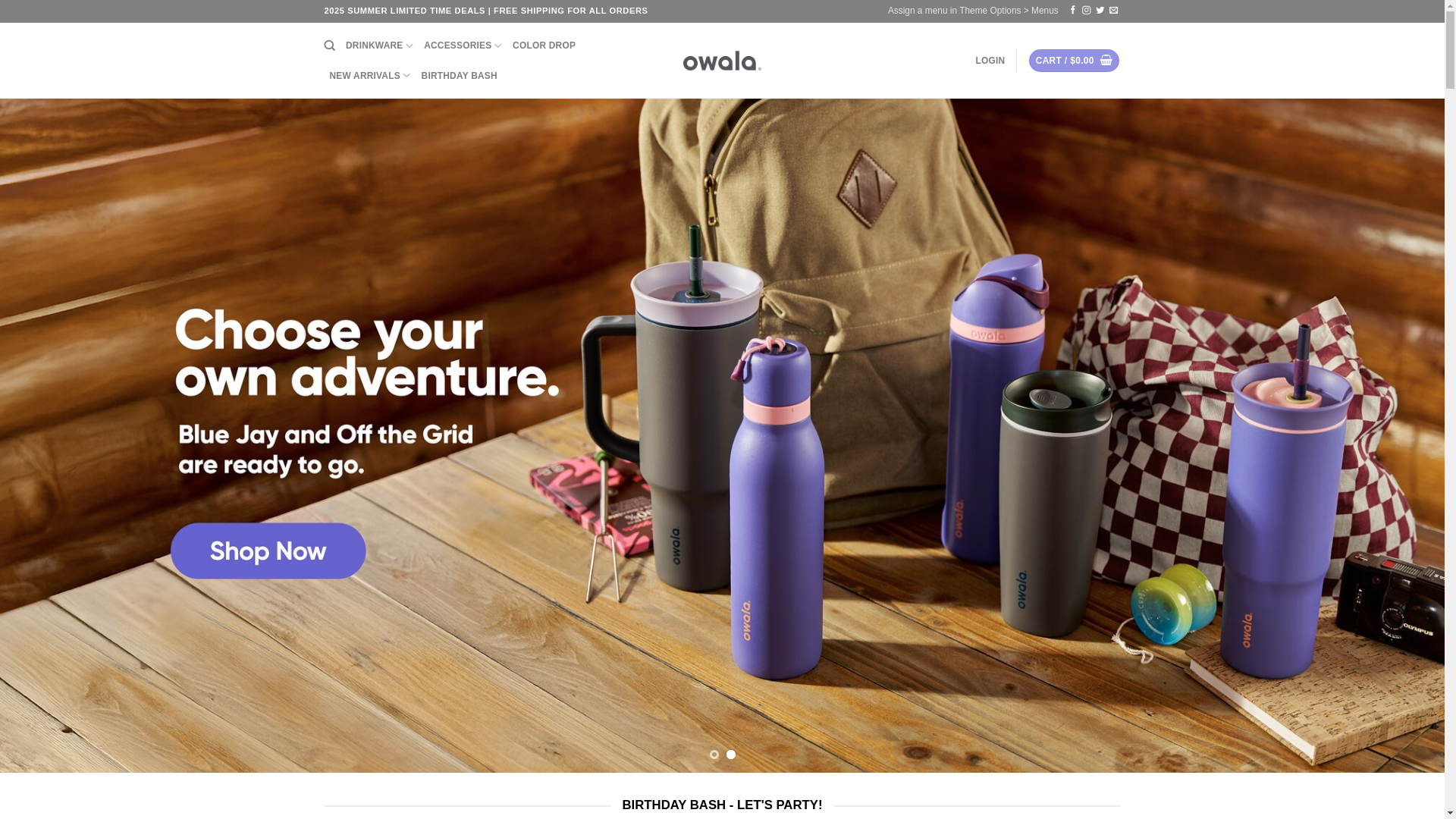website screenshot of https://owadrinklife.com/