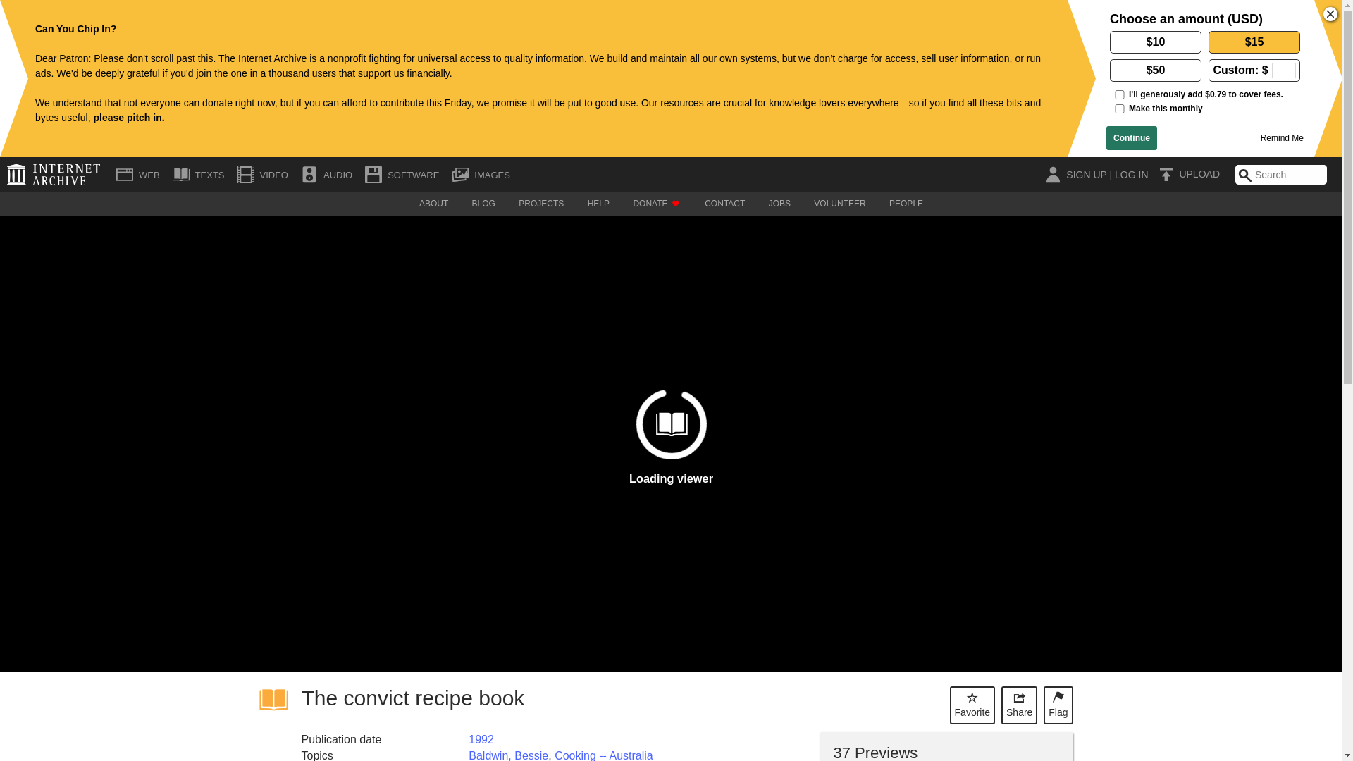 website screenshot of https://archive.org/details/australianconvic0000unse