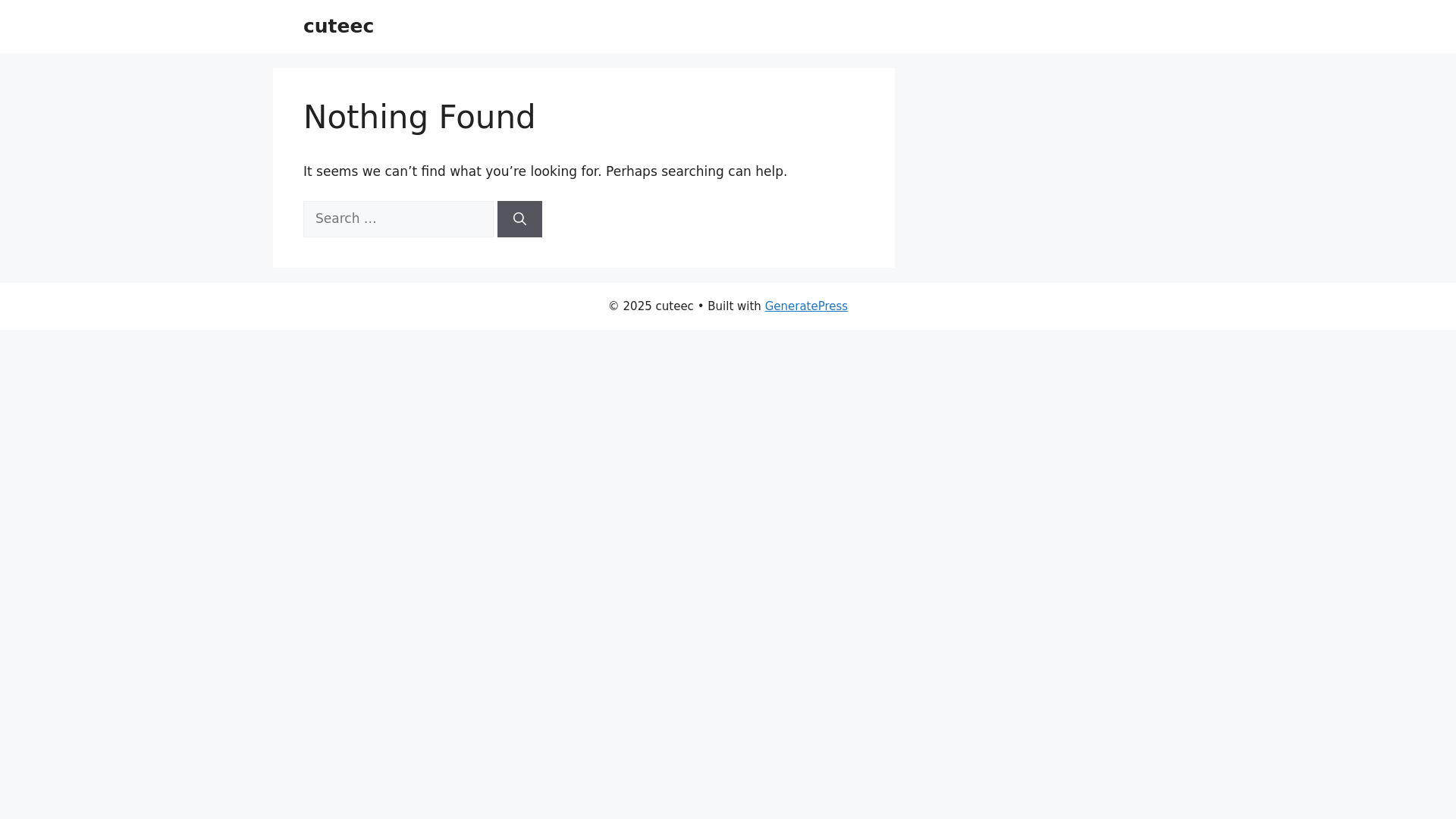 website screenshot of https://cuteraon.com/