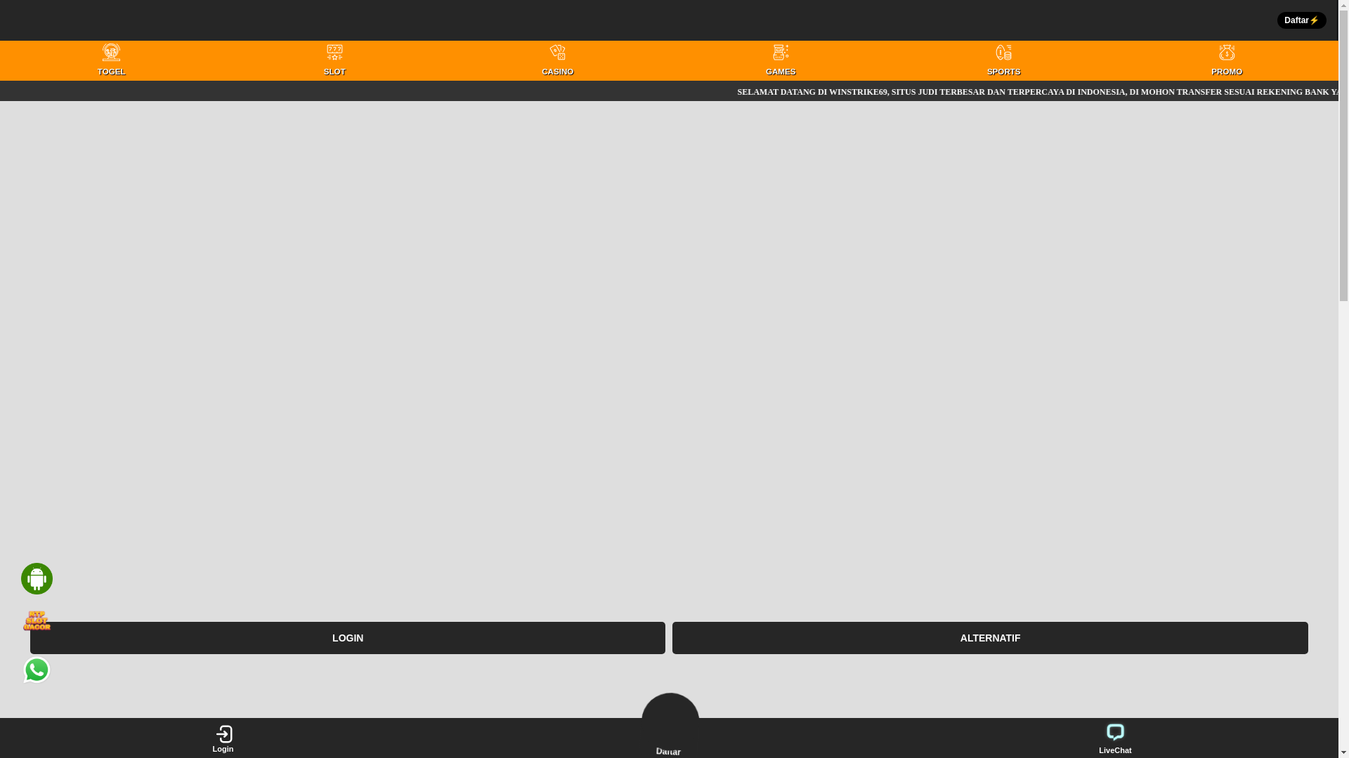website screenshot of https://siteweb-winstrike69.pages.dev/