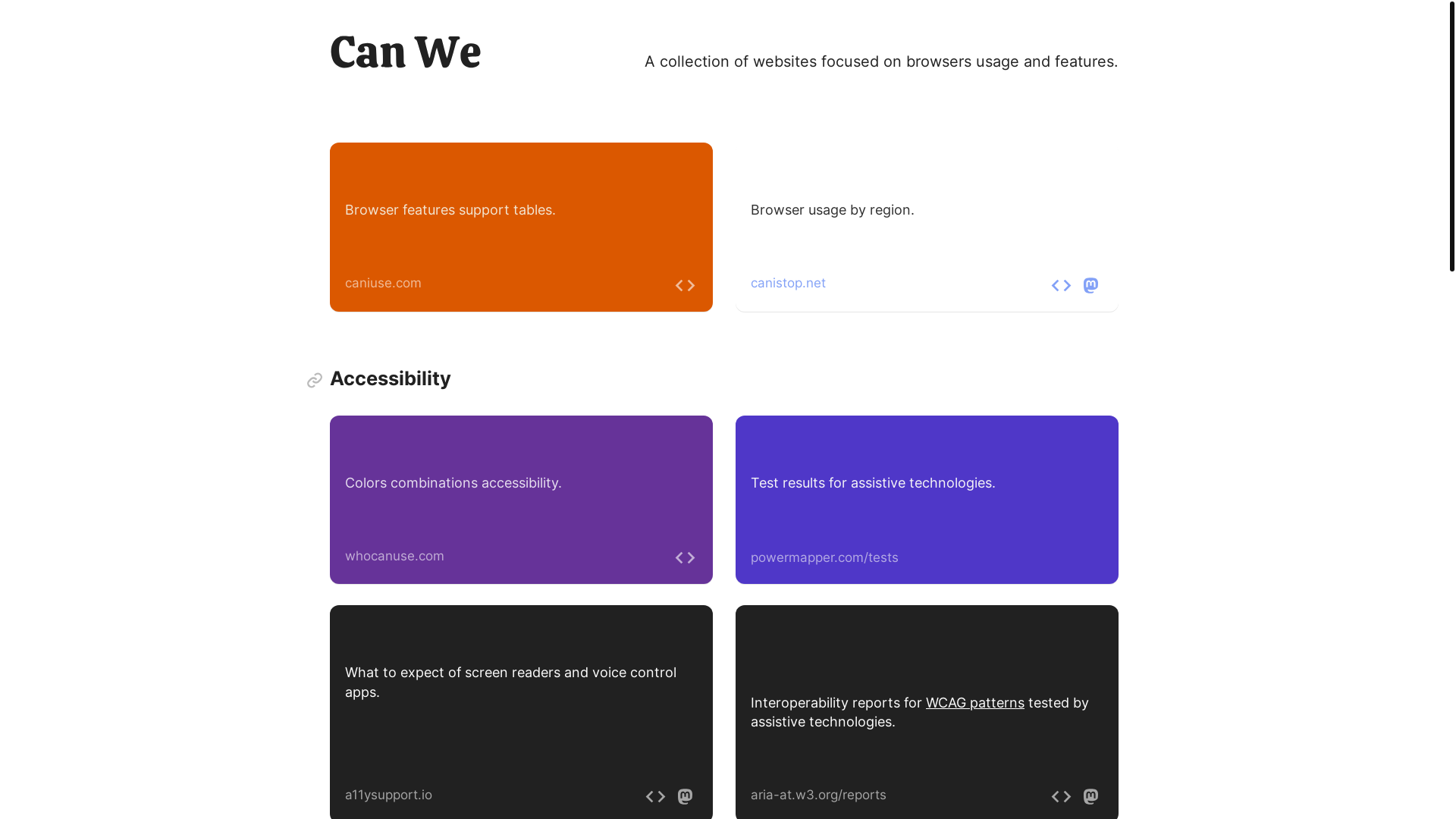 website screenshot of https://canwe.dev/