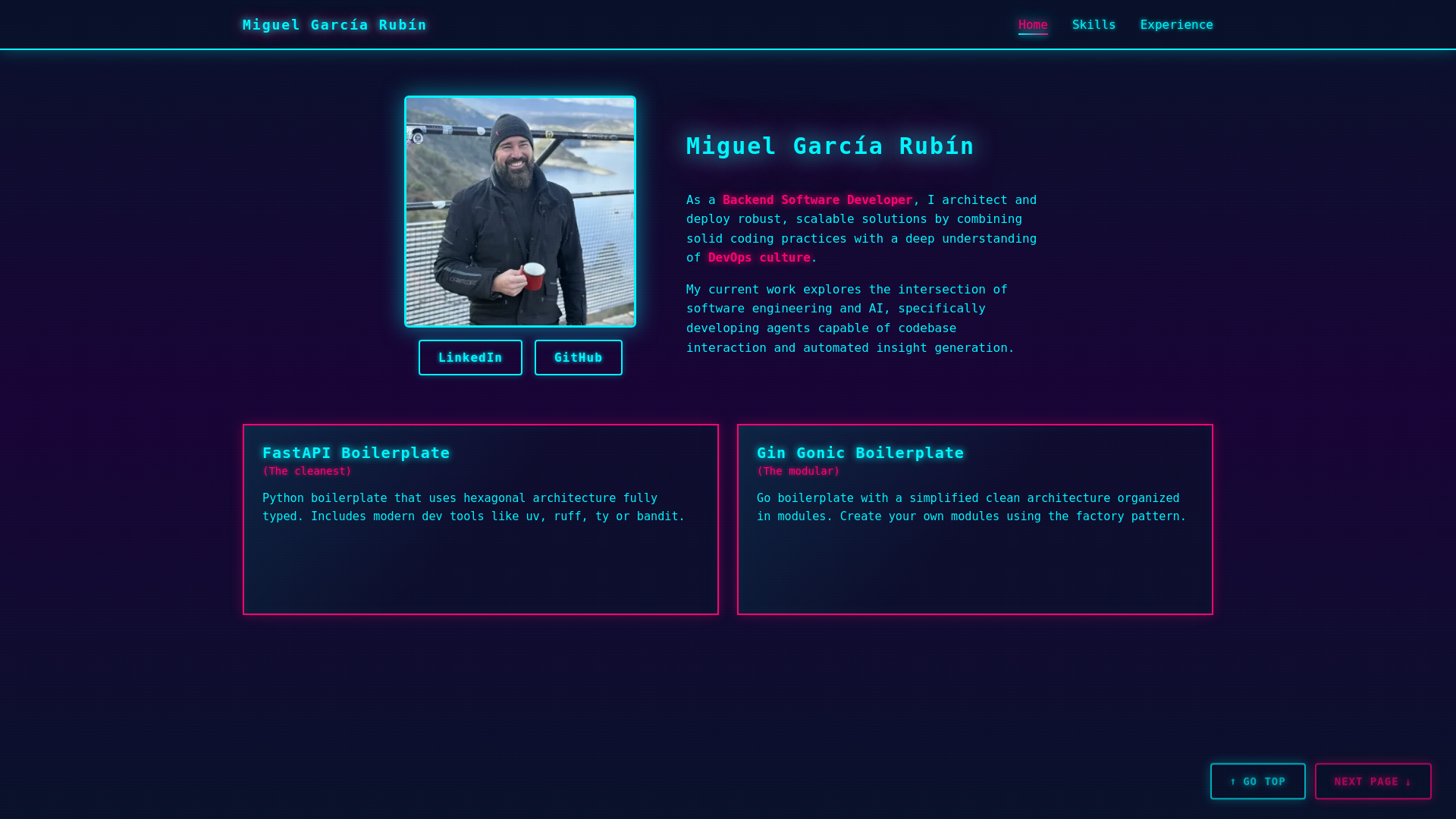 website screenshot of https://astro-portfolio-ejp.pages.dev/