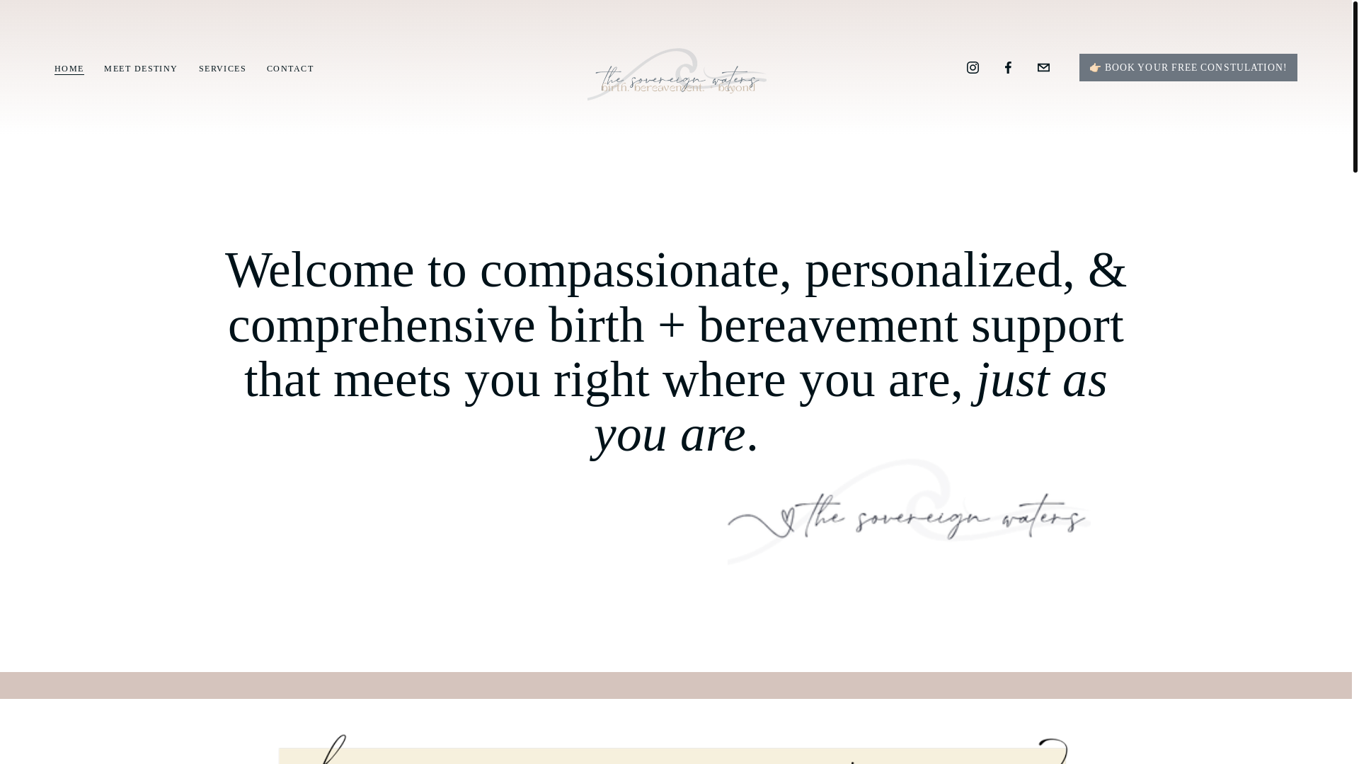 website screenshot of https://luminatal.care/