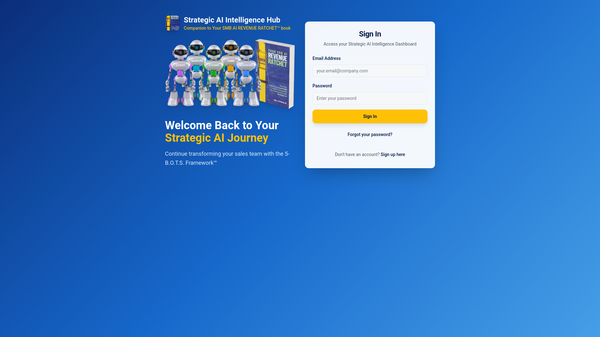 website screenshot of https://strategic-intelligence-hub.pages.dev/