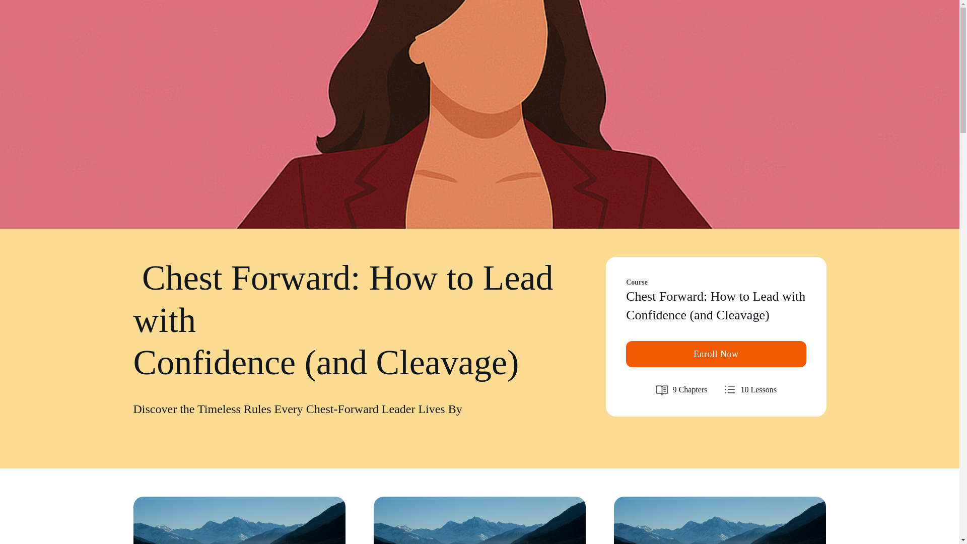 website screenshot of https://cleavagerules.com/
