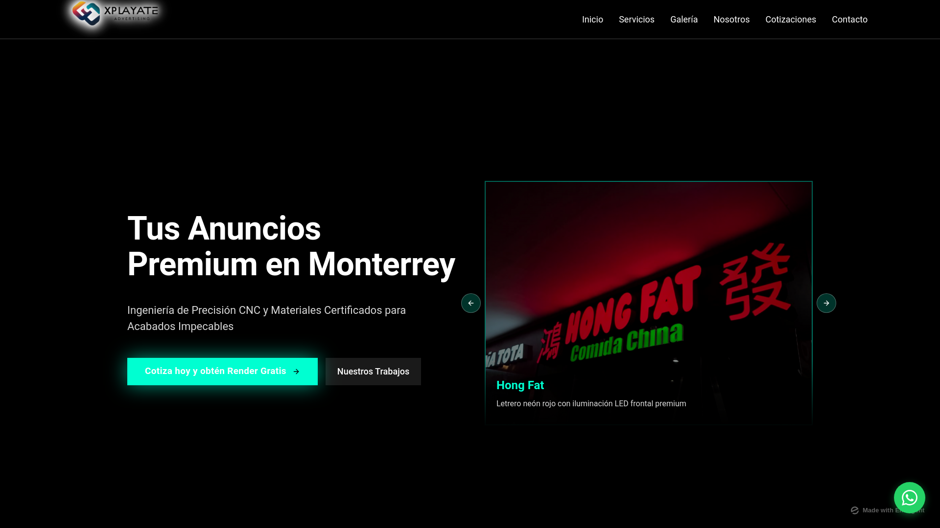 website screenshot of https://xplayate.com