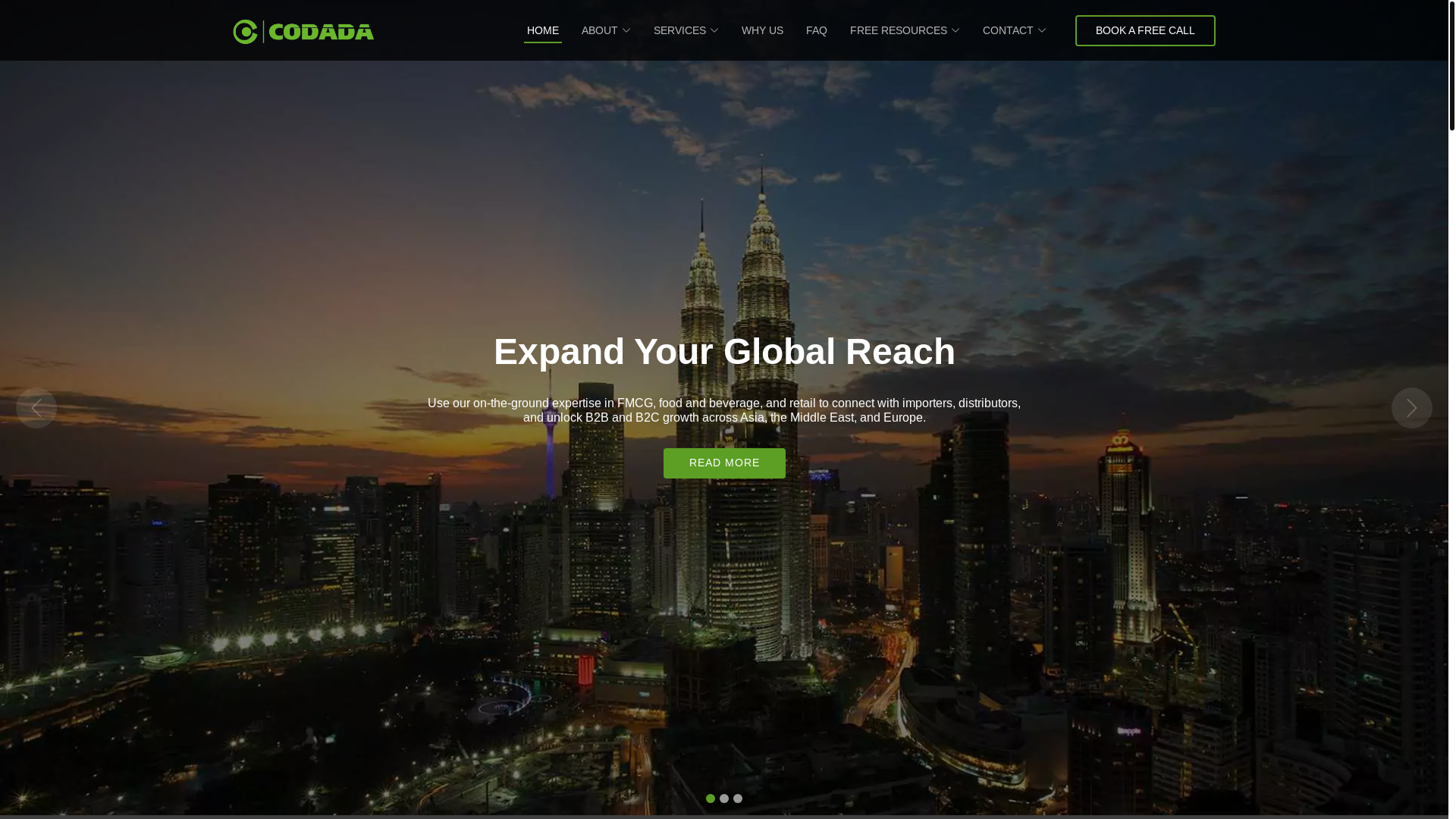 website screenshot of https://codada-com.pages.dev/