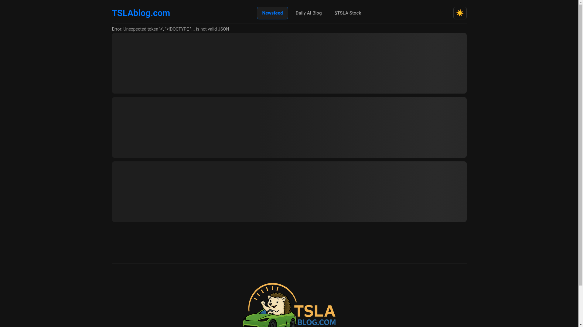 website screenshot of https://tslablogdotcom.pages.dev/