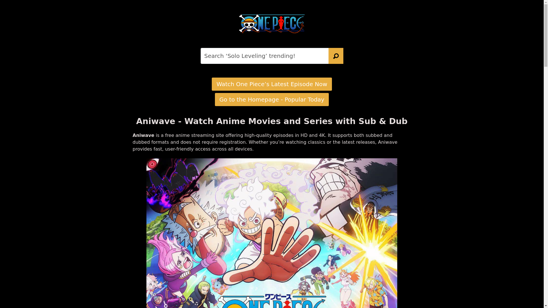 website screenshot of https://aniwave-b33.pages.dev/