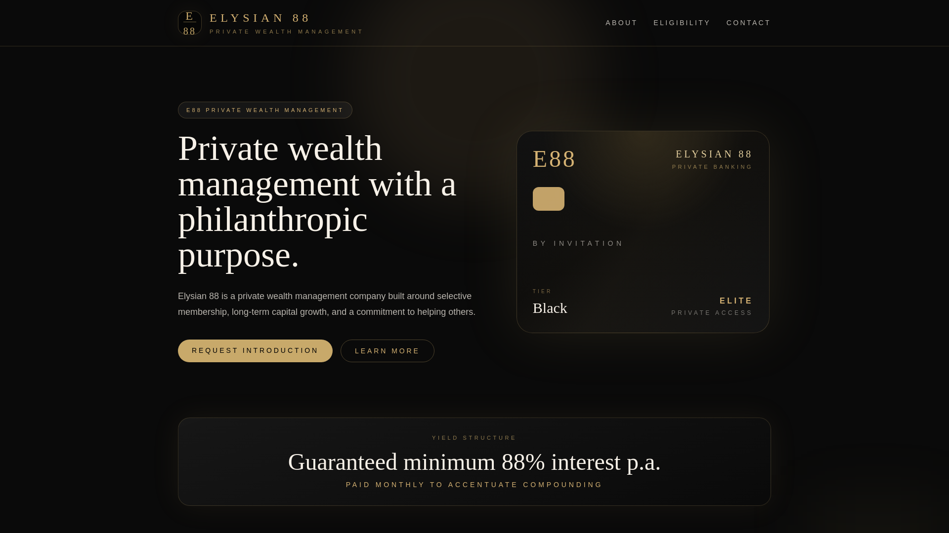 website screenshot of https://elysian88.lt/