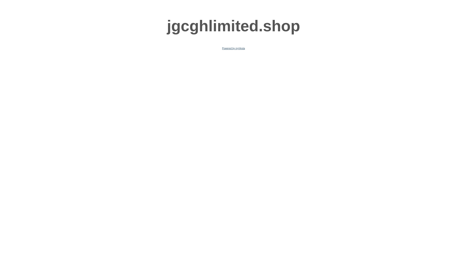 website screenshot of https://jgcghlimited.shop