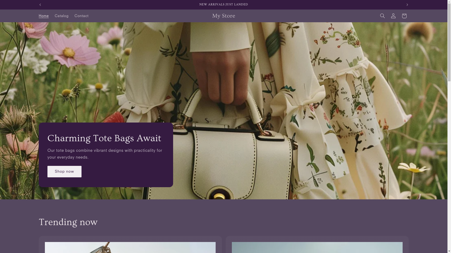 website screenshot of https://totetastic.store/