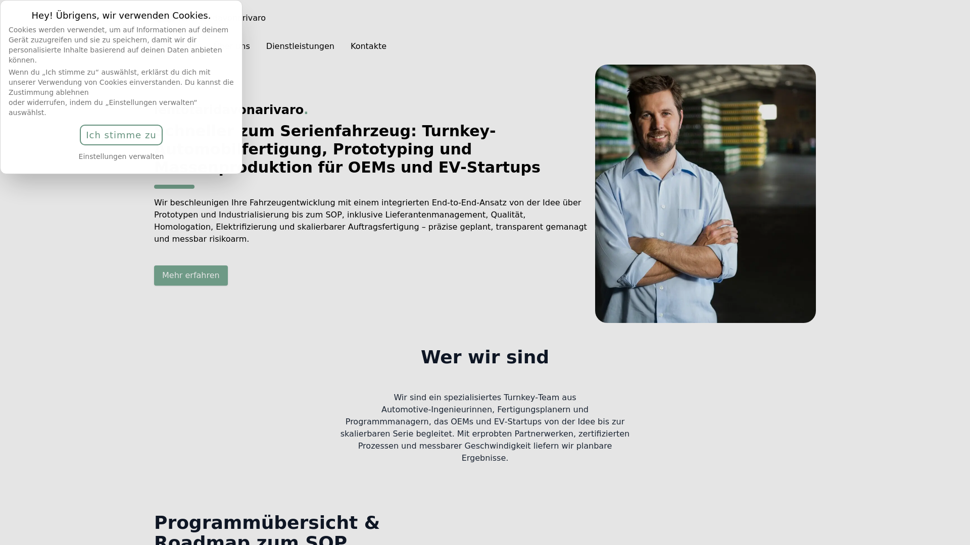 website screenshot of https://lentotaridavonarivaro.click/