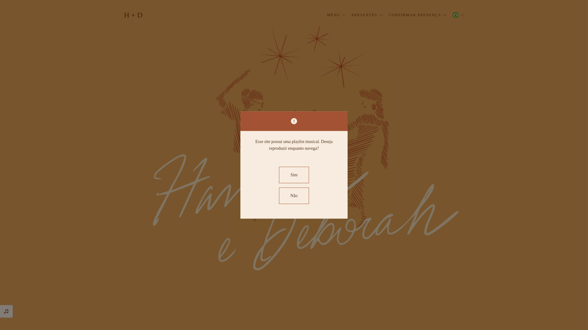 website screenshot of https://hannahedeborah.com.br/