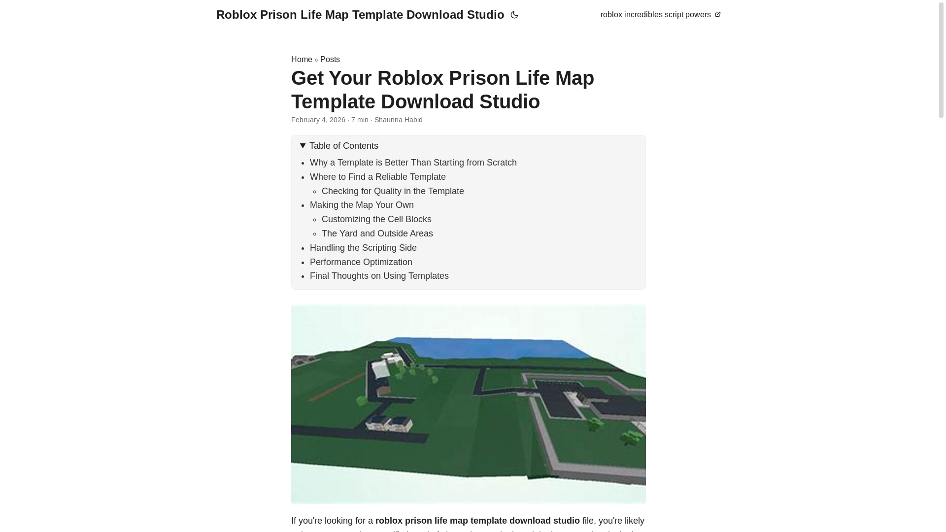 website screenshot of https://roblox-prison-life-map-template-download-studio.pages.dev/