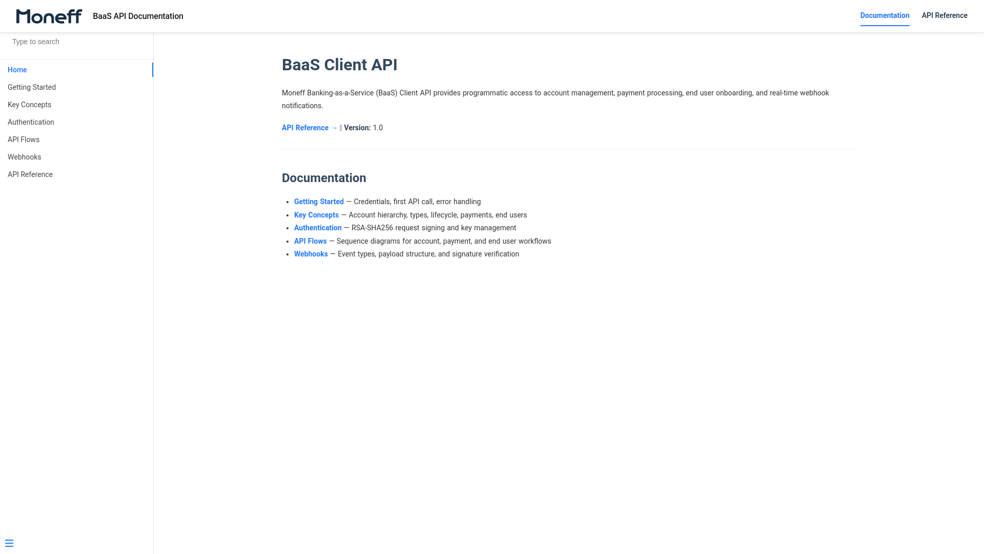website screenshot of https://baas-docs-release.pages.dev/