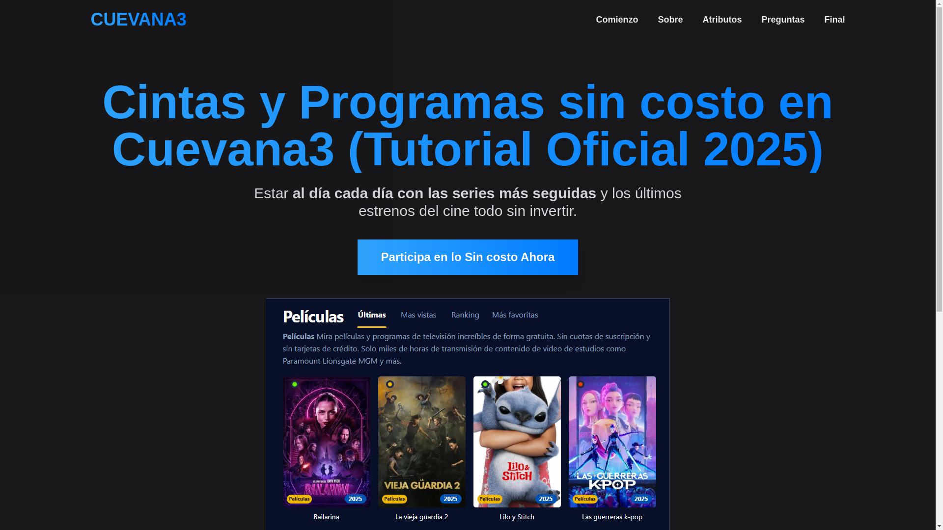 website screenshot of https://cuevana3-l70r.pages.dev/