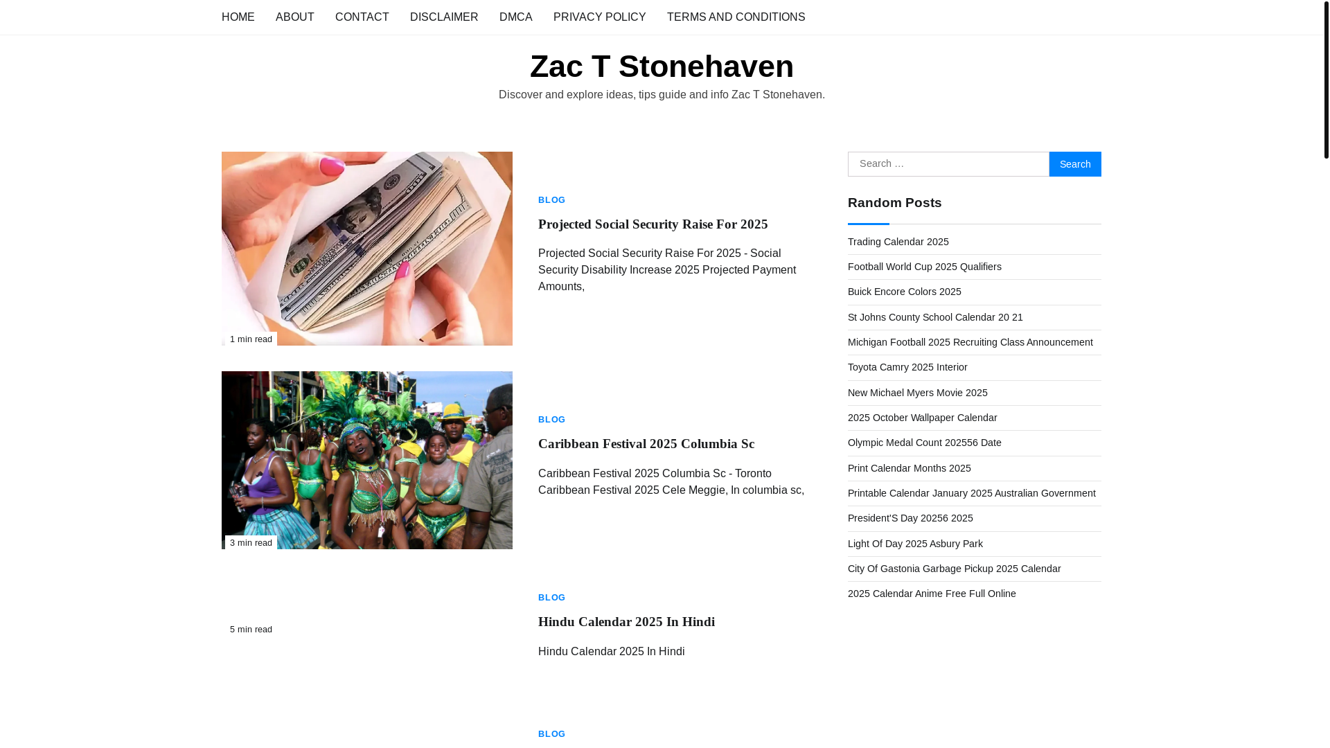 website screenshot of https://zactstonehaven.pages.dev/