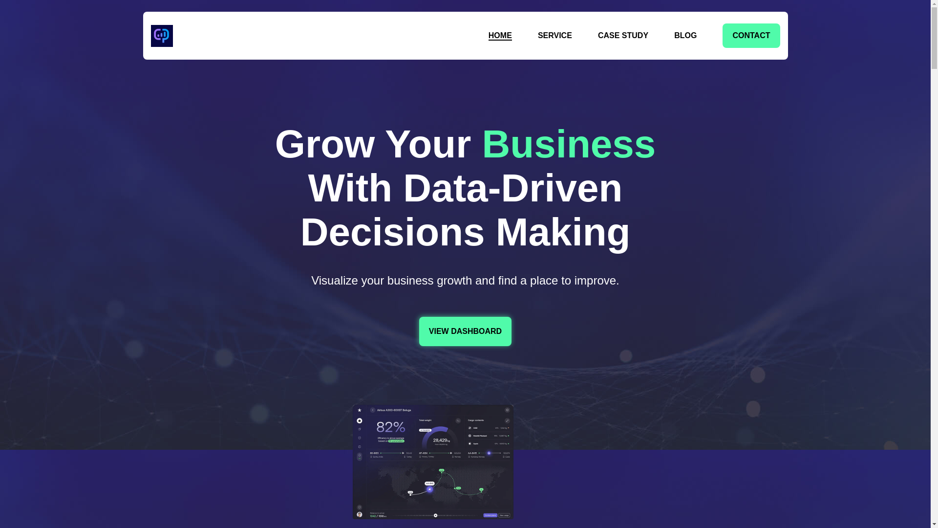 website screenshot of https://growmosanalytics.com/