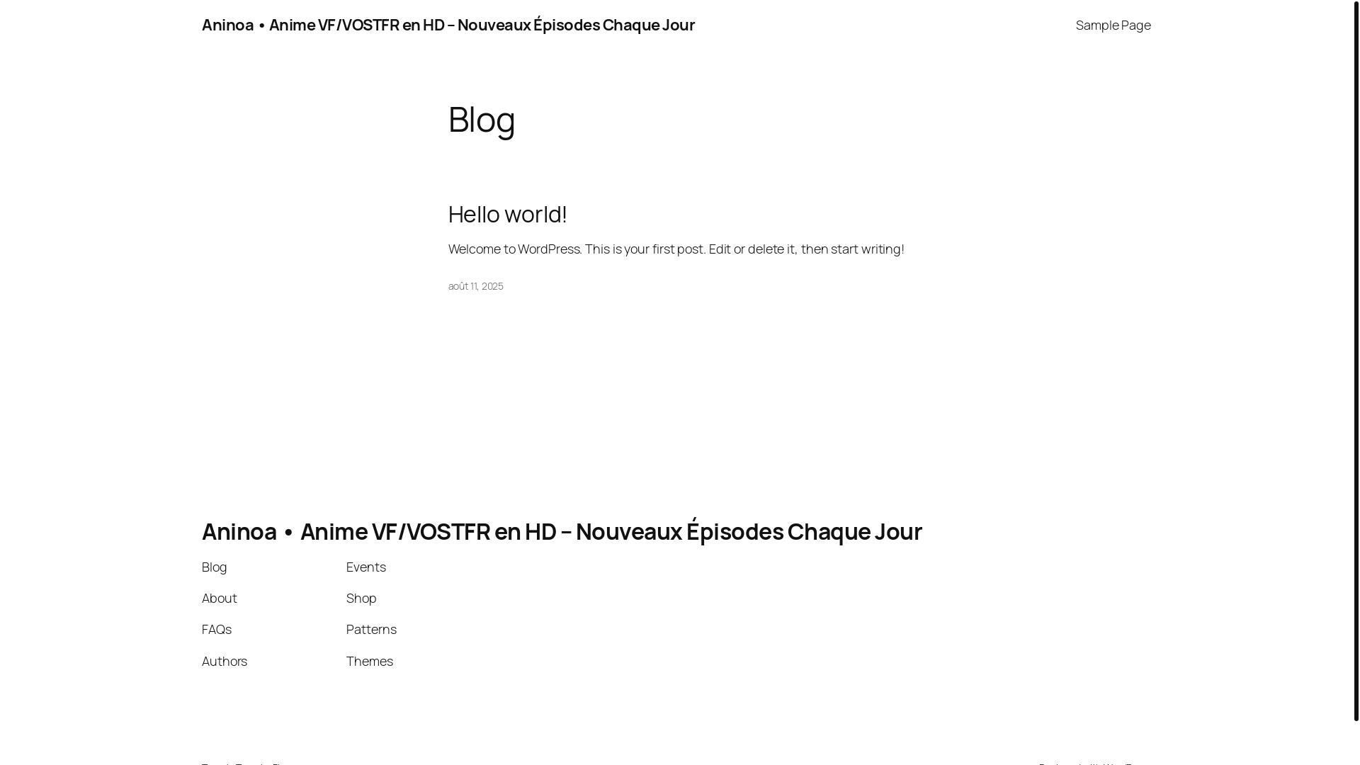website screenshot of https://aninoa.com/