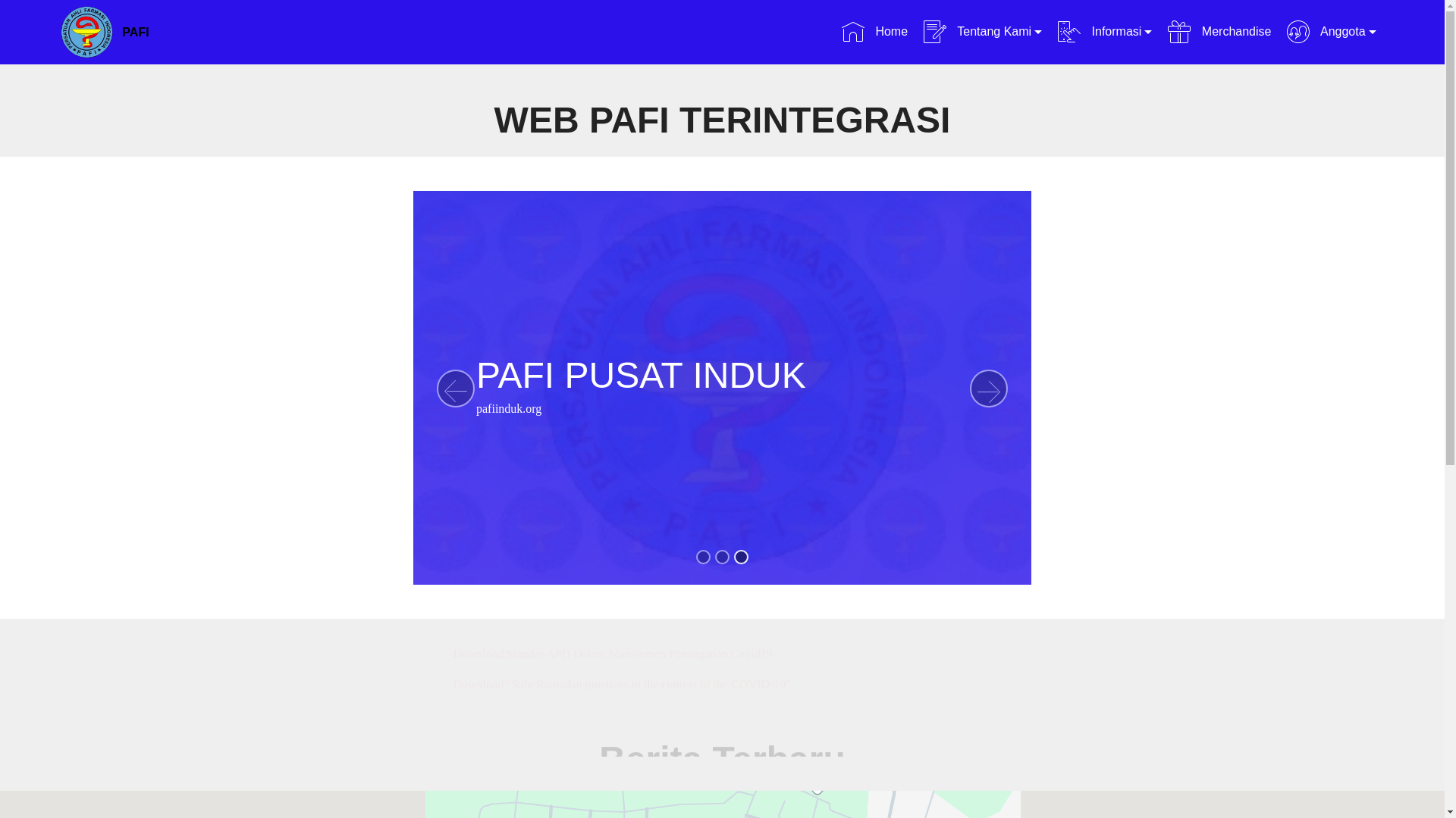website screenshot of https://pafi-pandrah-org.pages.dev/