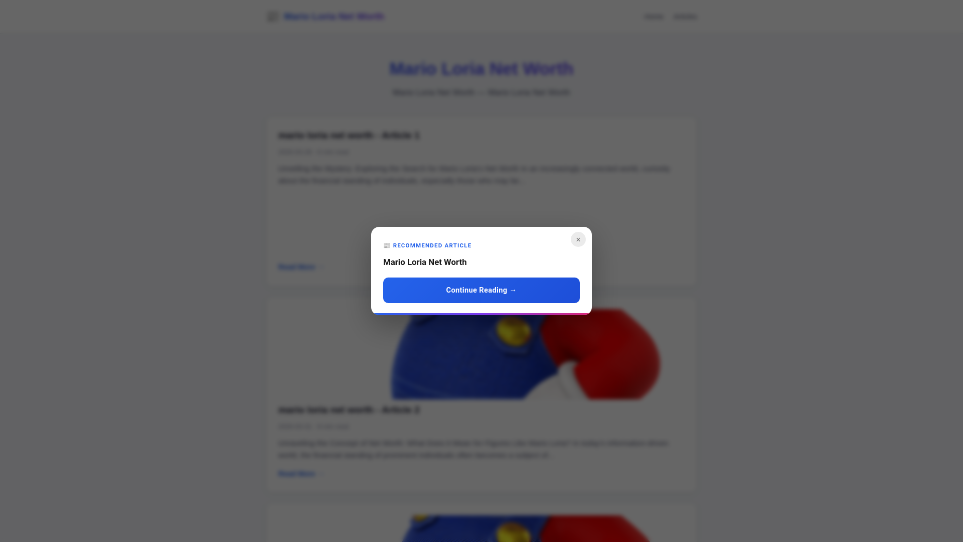 website screenshot of https://mario-loria-net-worth.pages.dev/