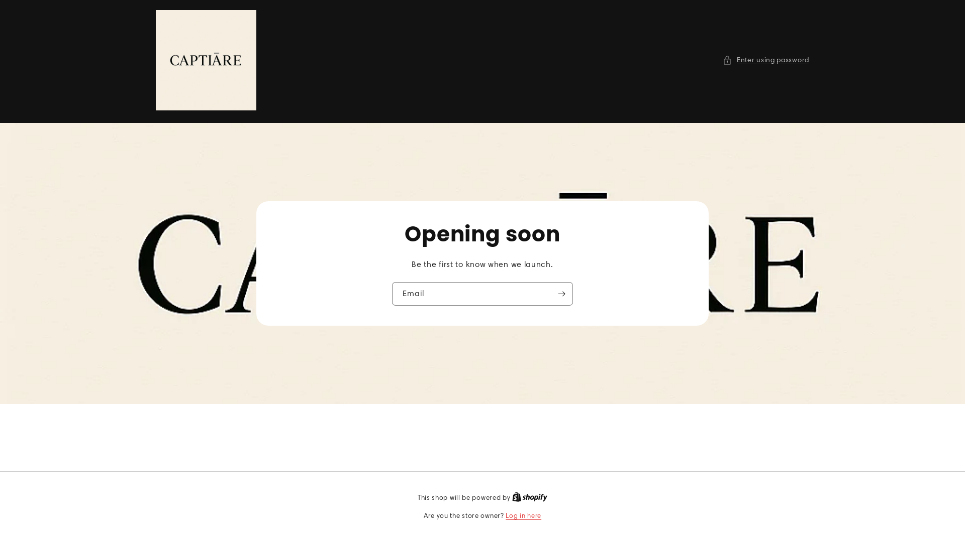website screenshot of https://captiareco.com/