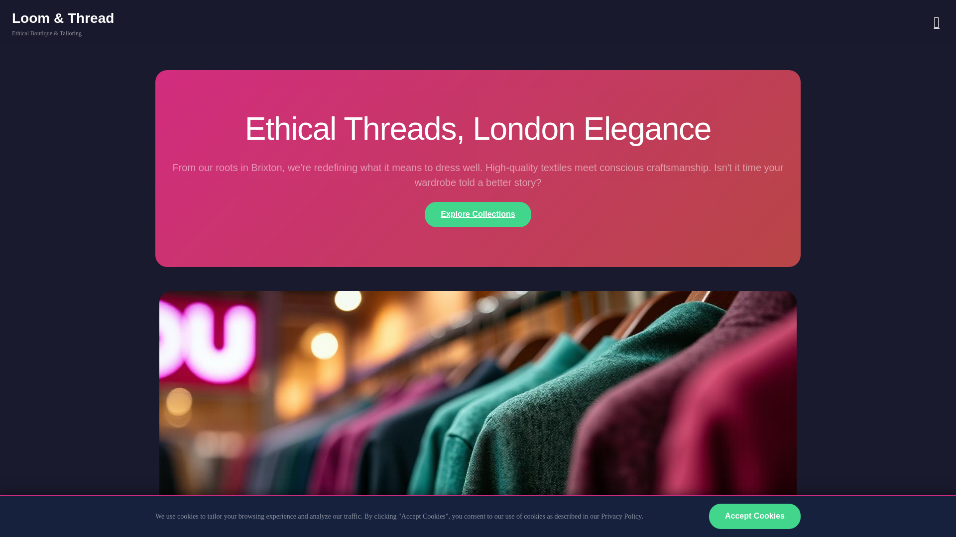 website screenshot of https://vocuyohuziisconsultingco.digital