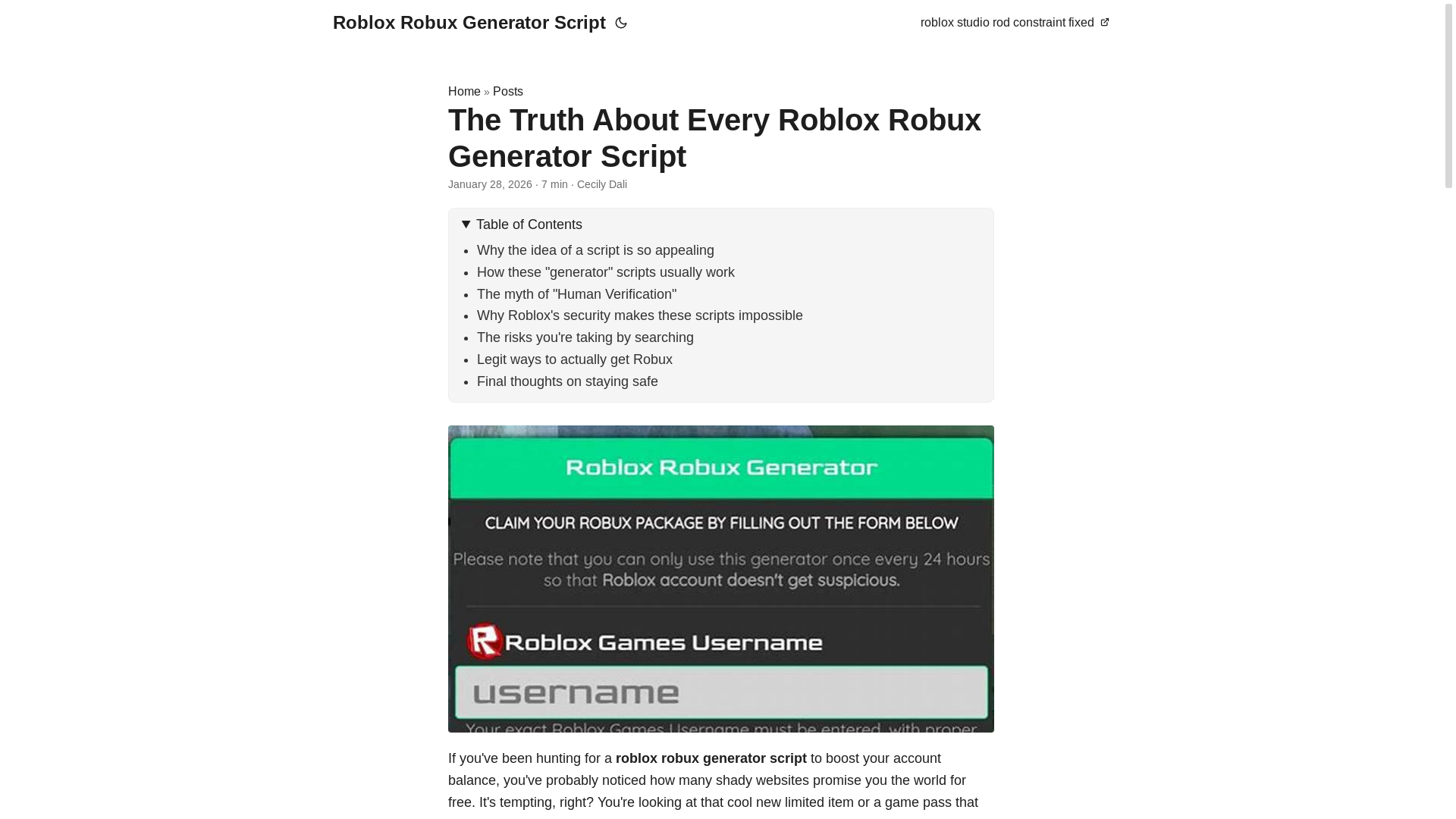website screenshot of https://roblox-robux-generator-script.pages.dev/