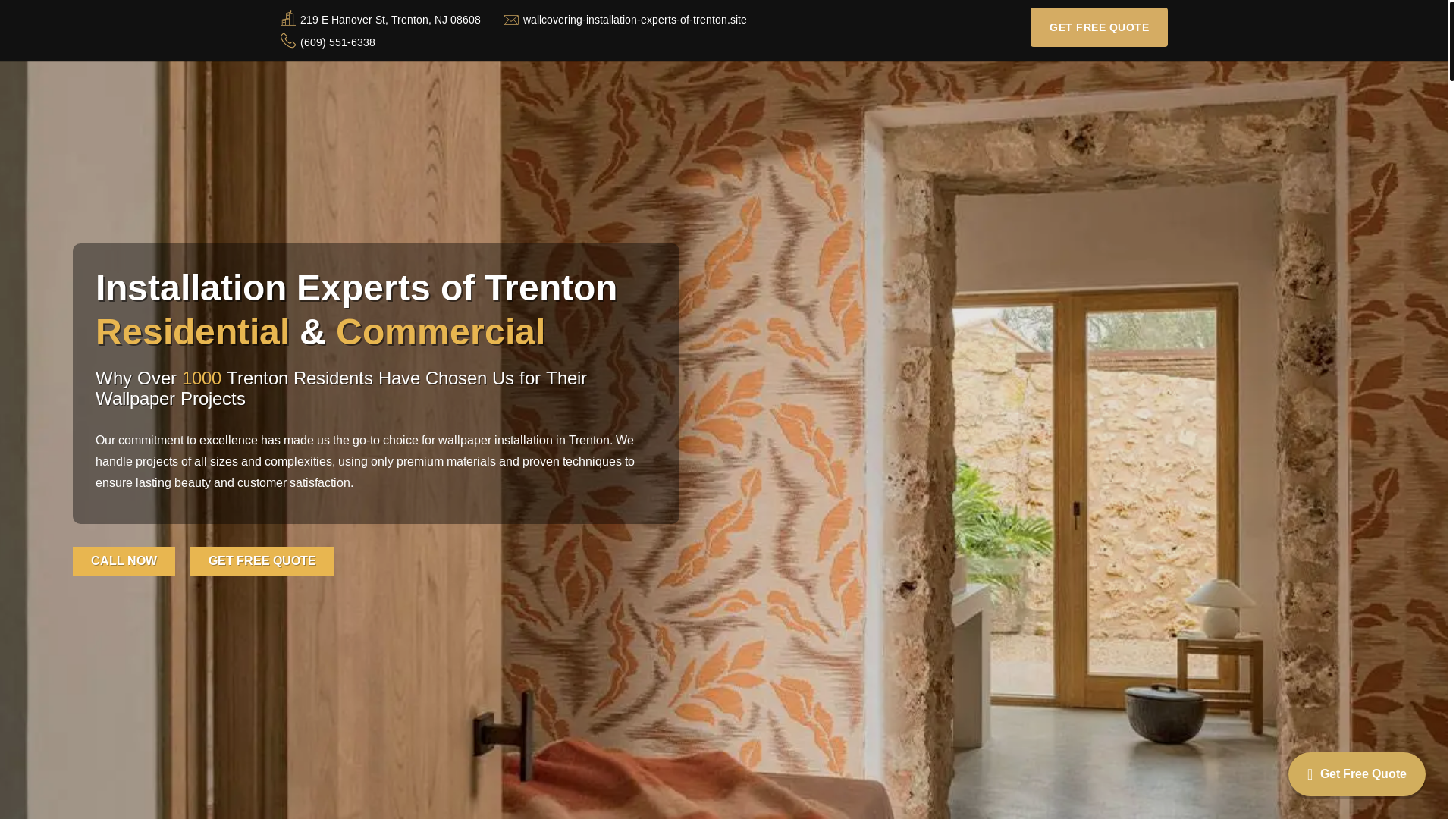 website screenshot of https://wallcovering-installation-experts-of-trenton.site/