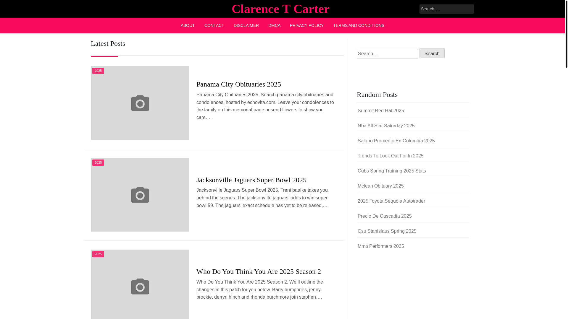website screenshot of https://clarencetcartera.pages.dev/