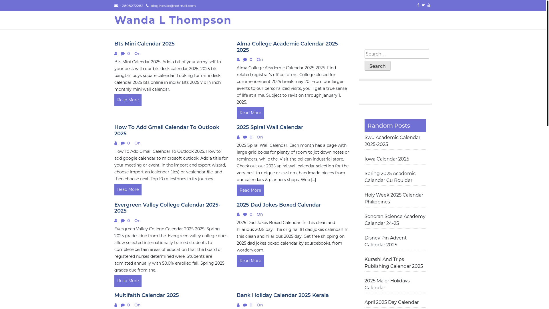 website screenshot of https://wandalthompsonm.pages.dev/