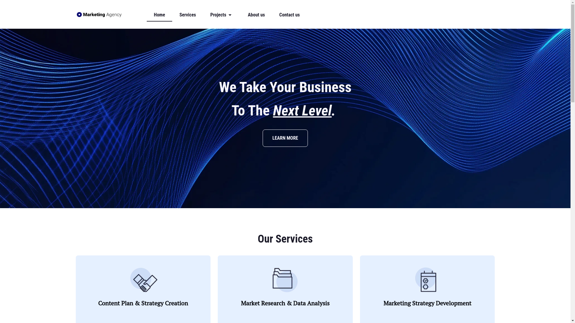 website screenshot of https://neuralstrategygroup.com/
