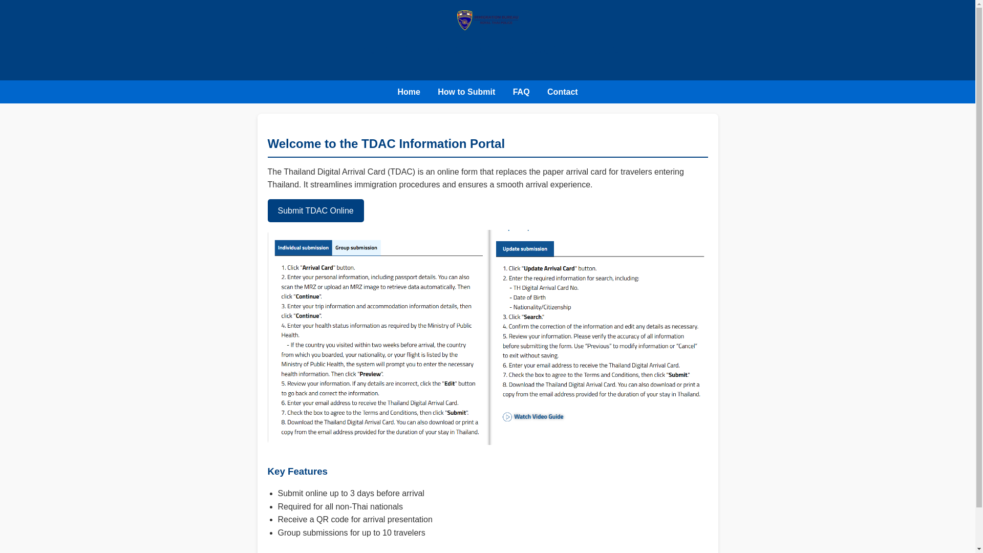 website screenshot of https://thailandtdac.pages.dev/