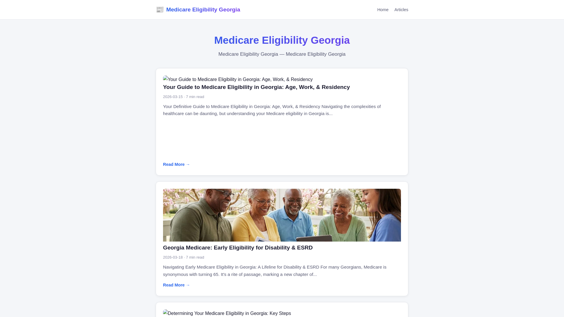 website screenshot of https://medicare-eligibility-georgia.pages.dev/