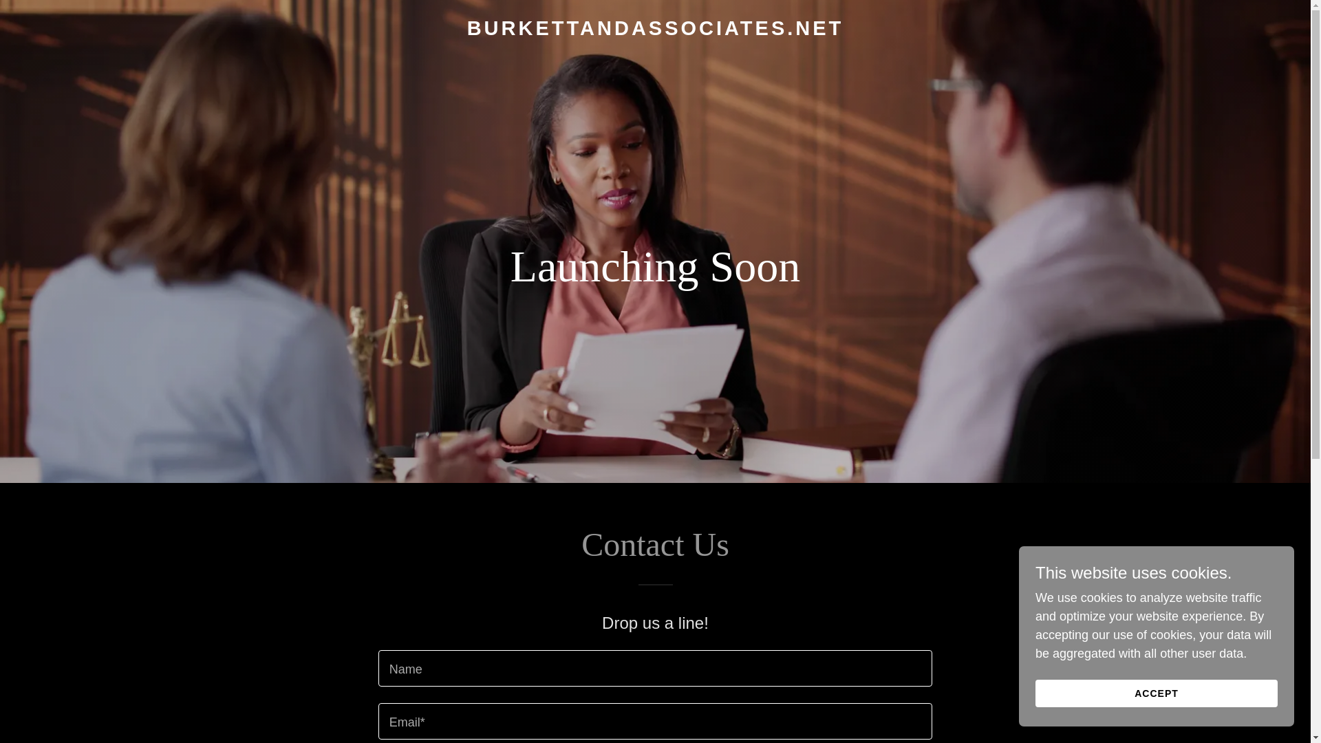 website screenshot of https://burkettandassociates.net/