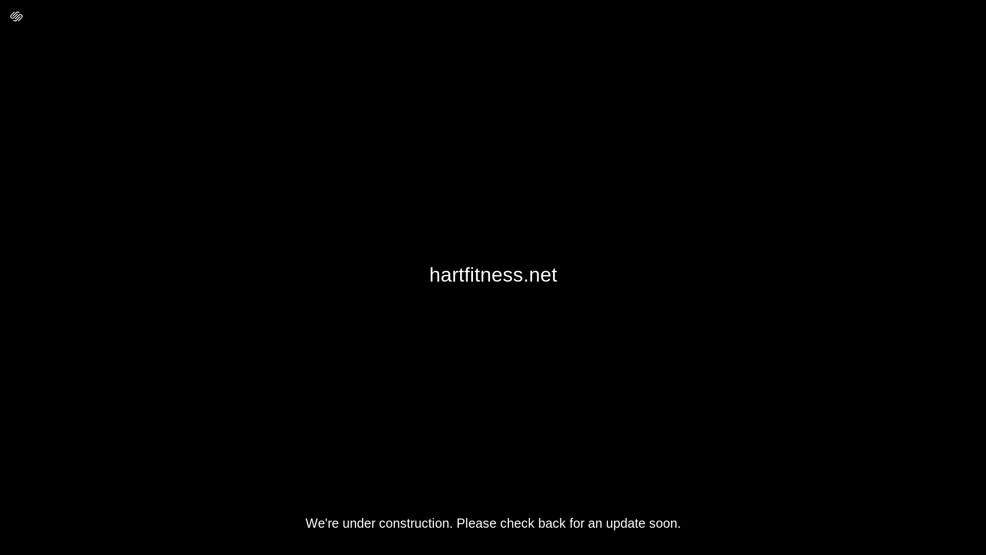 website screenshot of https://hartfitness.net/