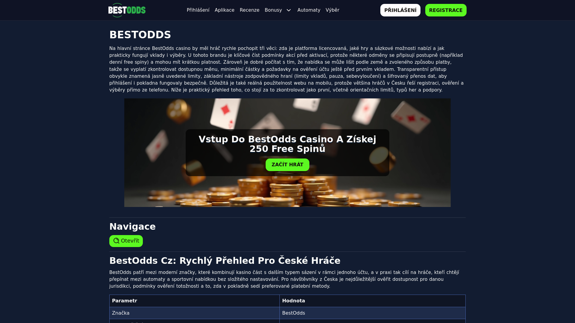 website screenshot of https://best-odds.io/