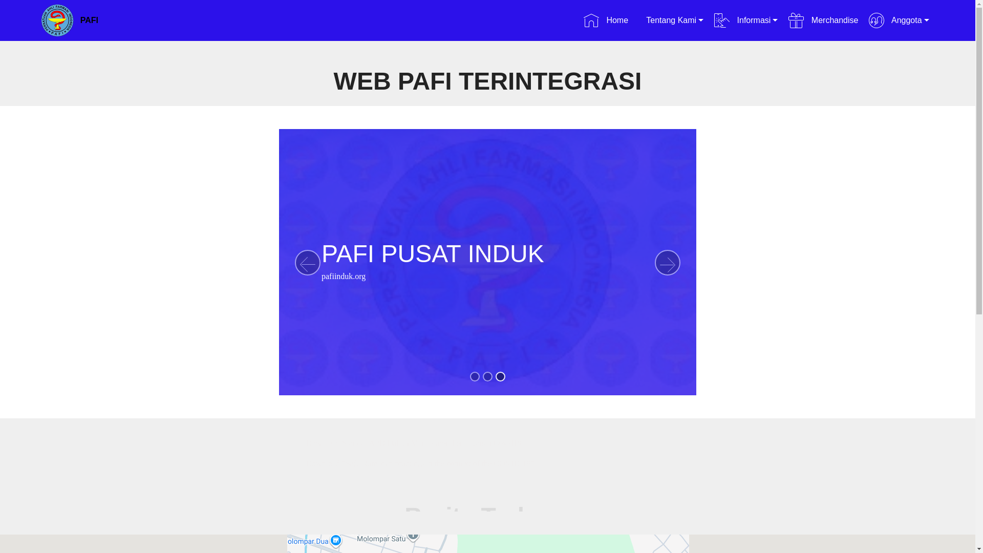 website screenshot of https://pafi-minahasatenggara-org-5f9.pages.dev/