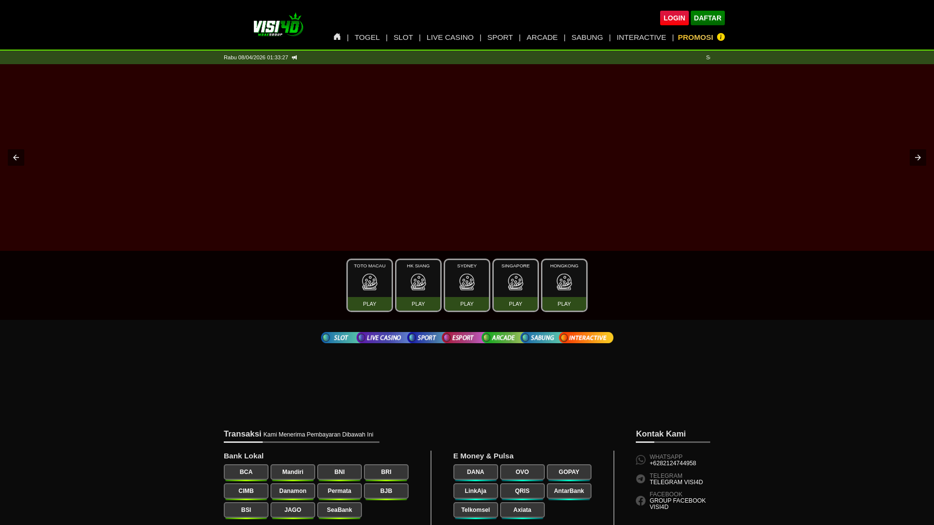 website screenshot of https://visi4d-ampsite.com/
