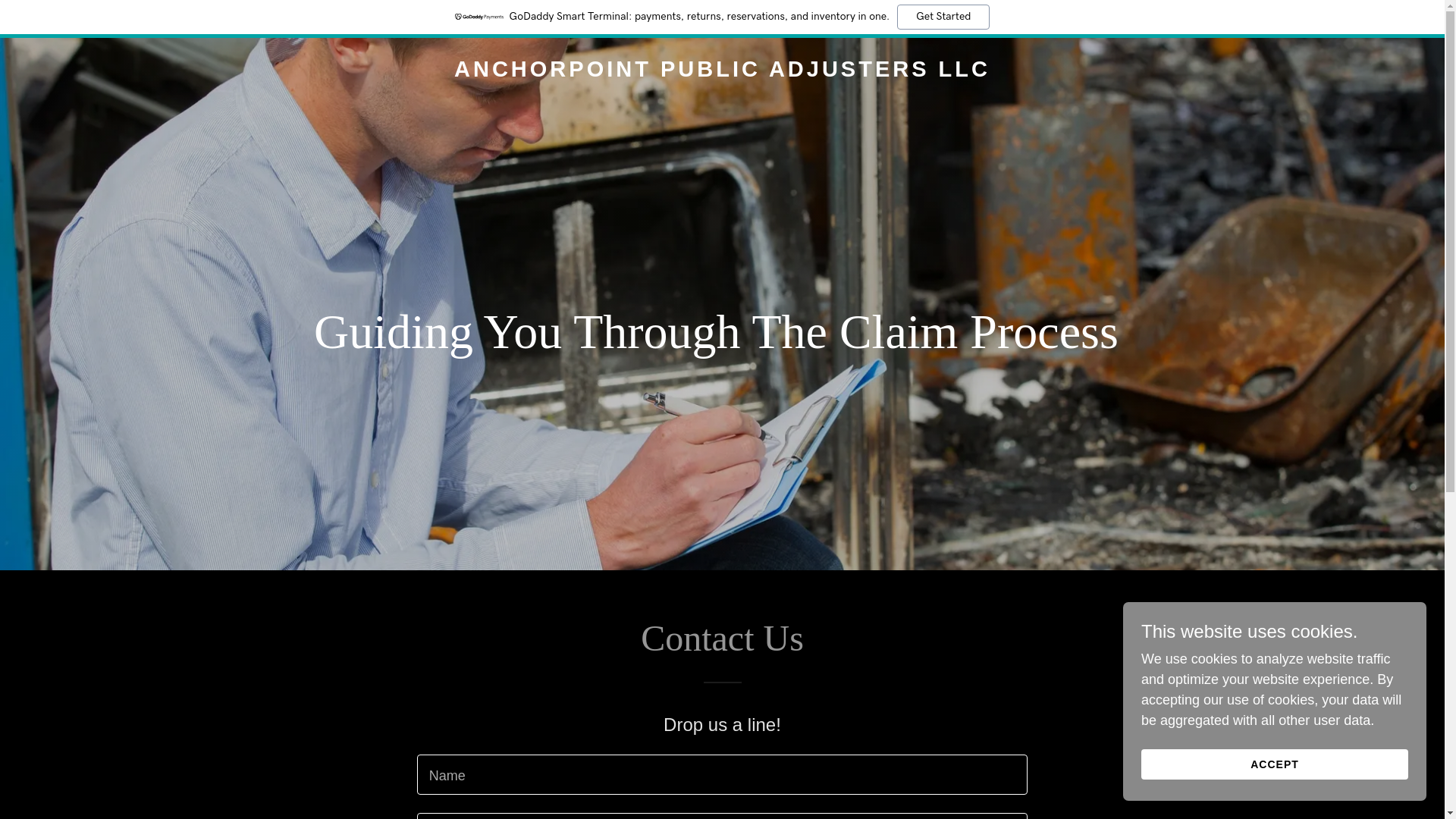 website screenshot of https://anchorpointpa.com/