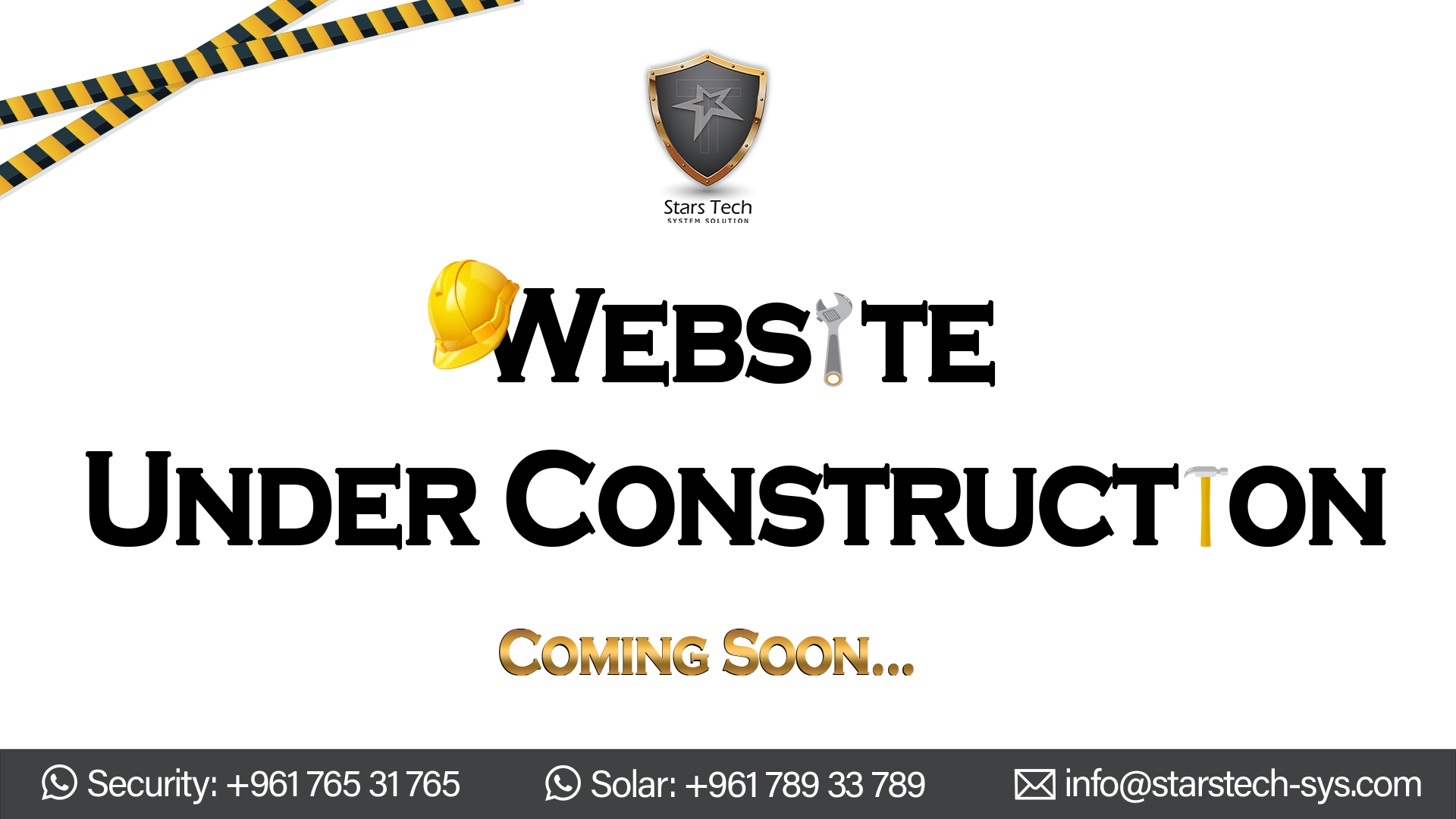 website screenshot of https://starstech-sys.com